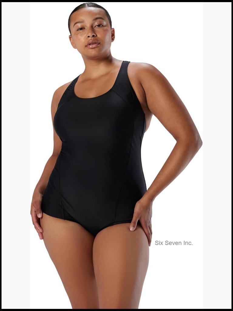 One Piece Swimsuit Powerflex Princess Seam Ultraback Conservative Cut Upf 50